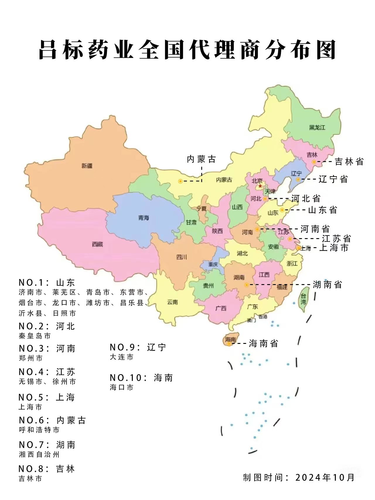 吕标药业营销网络